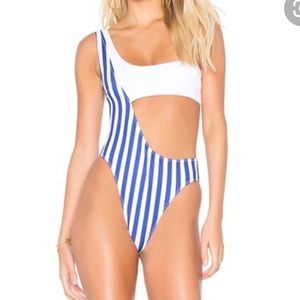 Kendall+Kylie Asymmetrical Swimsuit